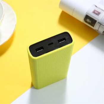 Θήκη Power Bank για Xiaomi Silicone Cover 20000mAh Εξωτερική μπαταρία για Xiao mi PLM07ZM/PB2050ZM/PLM18ZM Χονδρική