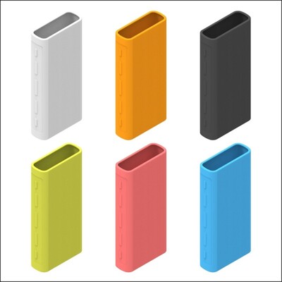 Power Bank tok Xiaomi szilikon burkolathoz 20000mAh külső akkumulátor csomag Xiao mi PLM07ZM/PB2050ZM/PLM18ZM nagykereskedéshez