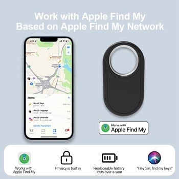 Smart Tag GPS Bluetooth Tracker για apple Airtag find my with iOS Find My Anti Lost Item Locator για Βαλίτσα αποσκευών Key Finder