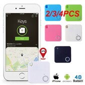 2/3/4PCS Novi Smart Key Finder Mini GPS uređaj za praćenje Auto Motor Alarm Pločica Novčanik Ključevi Alarm Lokator u stvarnom vremenu Kids Pets Tracker