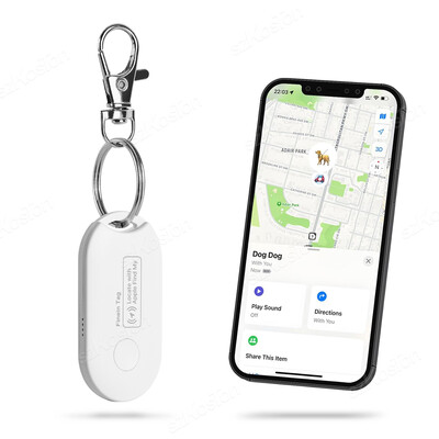 Bluetooth GPS тракер за подмяна на Air Tag чрез Apple Find My to Locate Bag Bottle Card Wallet Bike Keys Finder MFI Smart ITag