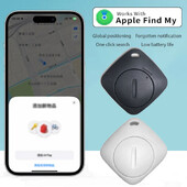 Aiyato GPS Tracker Bluetooth radi s Find My APP Global Positioning Finder Smart Anti-lost Alarm Reminder Pozicioner za IOS
