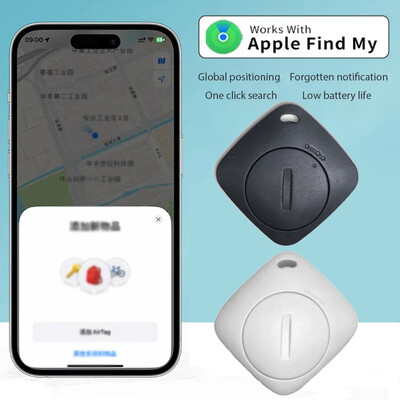 Az Aiyato GPS Tracker Bluetooth együttműködik a Find My APP globális helymeghatározó keresővel Intelligens elvesztést gátló riasztási emlékeztető pozicionálóval IOS-hez