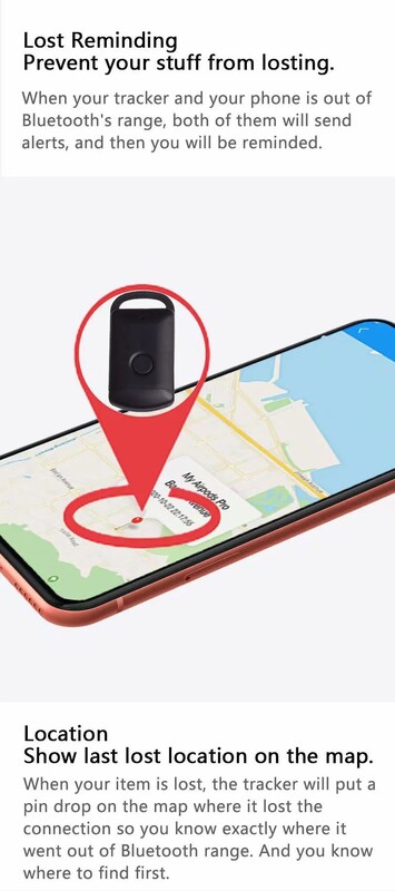Mini GPS Tracker za Kid Pas Pets Key Finder Bluetooth Anti-Lost Alarm Smart Air Tag Wireless Child Bag Wallet Finder Locator