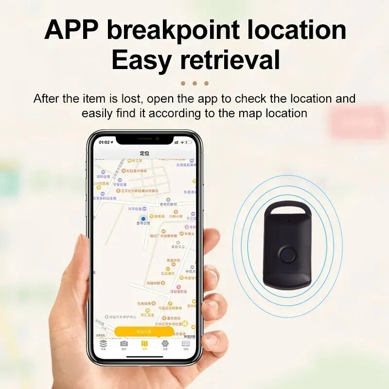 Mini GPS Tracker za Kid Pas Pets Key Finder Bluetooth Anti-Lost Alarm Smart Air Tag Wireless Child Bag Wallet Finder Locator