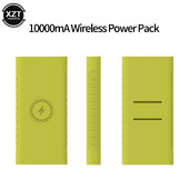 Silikono apsauginis dėklas, skirtas Xiaomi Powerbank 10000mAh PLM11ZM PLM13ZM Wireless Powerbank WPB15PDZM WPB100 WPB15ZM įvorei