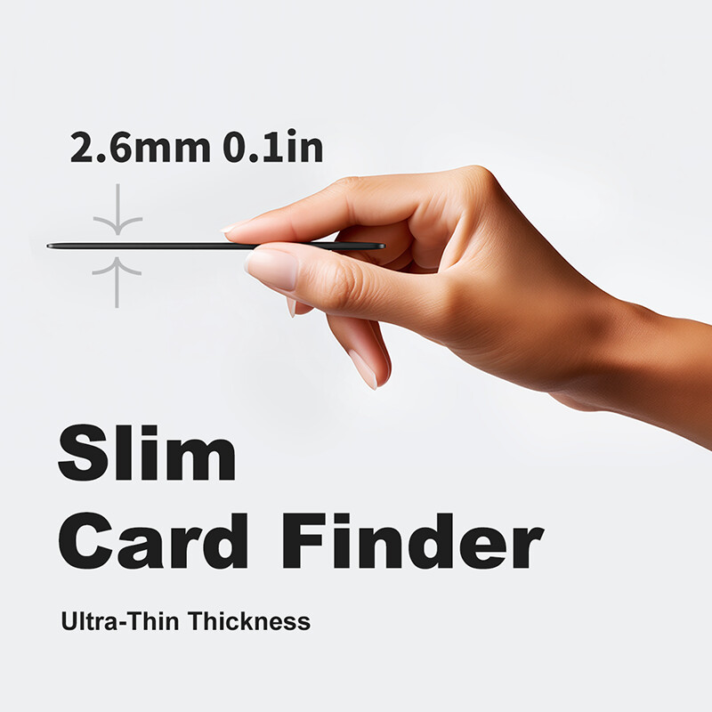 Magnetiline laadimisjälgija Rahakott Air Card Ultra Thin Tracker Apple MFi-ga Find My Keys Kohvri lokaator Telefoni tarvikud