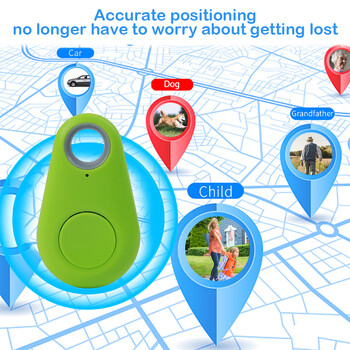 Έξυπνο GPS Water Drop Bluetooth Locator Anti-Lost Pet Kids Bag Keys Tag Alarm Reminder for IOS/Android Compatible Finder Tracker