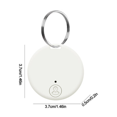 Mini GPS sekiklis Bluetooth 5.0 apsaugos nuo pametimo prietaisas, skirtas naminių vaikų krepšiui, piniginės sekimas, skirtas iOS / Android Smart Finder Locator Priedai