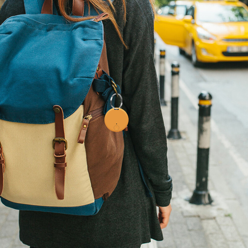 Mini GPS sekiklis Bluetooth 5.0 apsaugos nuo pametimo prietaisas, skirtas naminių vaikų krepšiui, piniginės sekimas, skirtas iOS / Android Smart Finder Locator Priedai