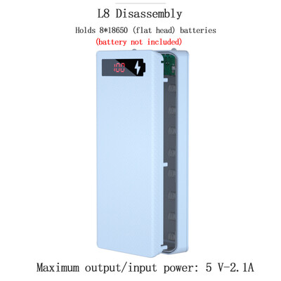 18650 Battery Power Bank Case Dual USB Micro USB Type C Holder Case for Iphone Xiaomi Mobile Phone Battery Storage Box DIY Shell