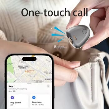 Smart Tracker Airtag Air Tag Wireless Tag keychain Locator για Apple Find My APP GPS Tracker Anti Lost Like κλειδιά Ferrari.