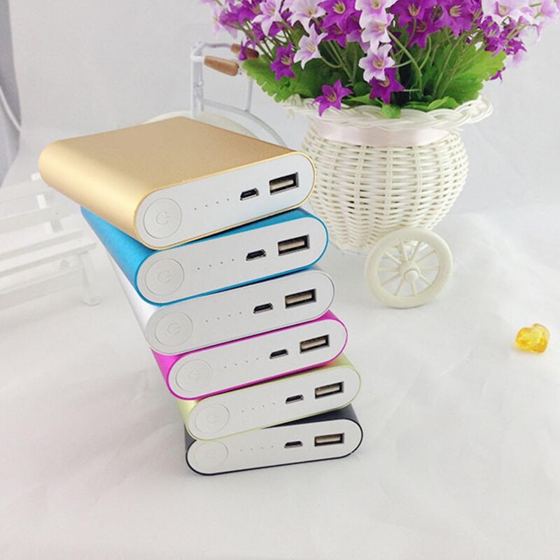 Kutija za pohranu baterija Brzina punjenja Pražnjenje Aluminijska legura tipa C Bez lemljenja 4 ćelije 18650 Kutija za baterije za putovanja