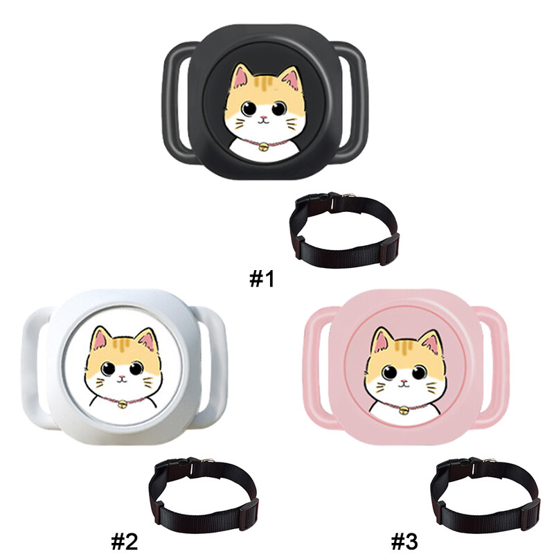 Pet Anti-Lost GPS Tracker BT Realaus laiko sekimo šunų kačių antkaklis Suraskite įrenginį Realaus laiko pasaulinės vietos stebėjimo priemonė šunims katėms