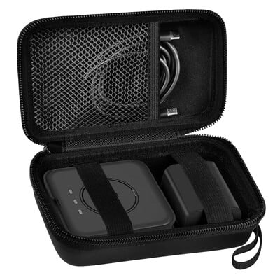 Калъф за пътуване за UCOMX за Nano/за Iseyyox/за LISEN/за RTOPS 3 в 1 безжично зарядно устройство, сгъваем държач за зарядна станция