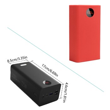 Θήκη μαλακής σιλικόνης για ROMOSS PEA60 PowerBank 60000mAh Για ROMOSS PEA57