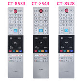 Ново дистанционно управление за Toshiba LED HDTV CT-8543 CT-8533 CT-8528 подмяна на резервни части