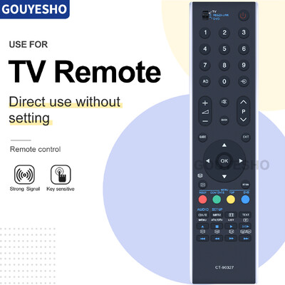 Telecomandă de înlocuire nouă CT-90327 pentru TV Toshiba CT-90307 CT-90287 CT90273 CT90274 CT90288 CT-9995 865 CT-90273 CT-90296