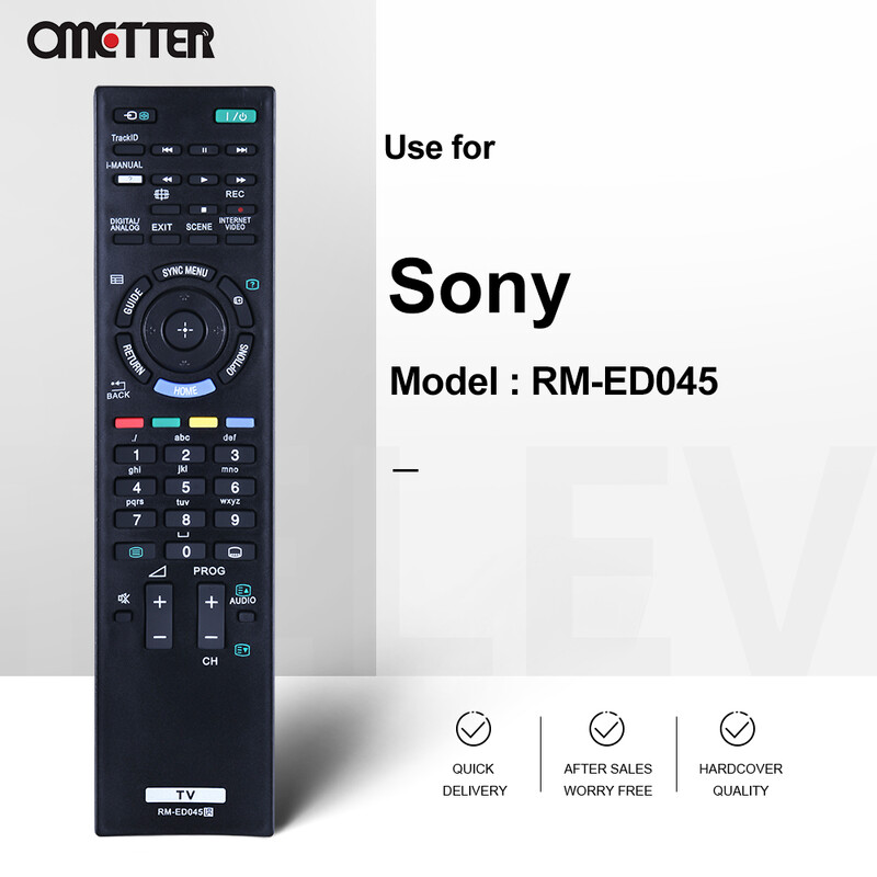 Ново, подходящо за дистанционно управление за телевизор Sony RM-ED061 RM-ED044 RM-ED047 RM-ED045