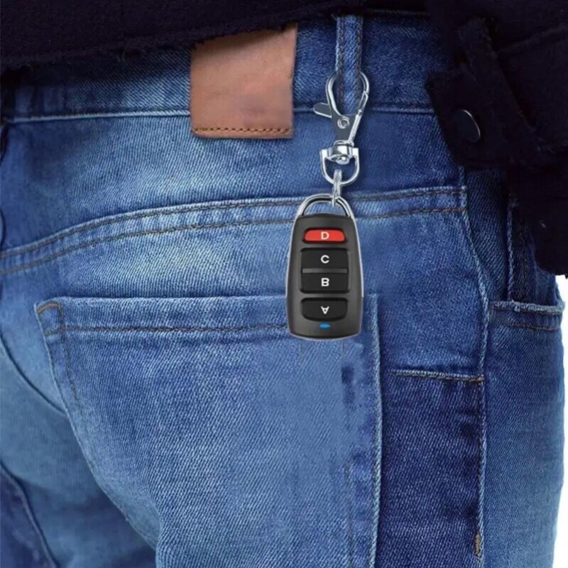 Безжично RF 433 mhz дистанционно управление Копиране на код за гаражна врата Дубликатор за порта 433 MHz дистанционно отваряне на ключ