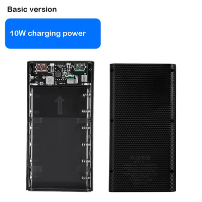 Направи си сам 6x21700 QC3.0 Батерия Power Bank Калъф 22,5 W Бързо зареждане Power Bank Калъф Мобилен телефон Преносимо зарядно устройство за батерии