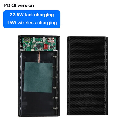 Направи си сам 6x21700 QC3.0 Батерия Power Bank Калъф 22,5 W Бързо зареждане Power Bank Калъф Мобилен телефон Преносимо зарядно устройство за батерии