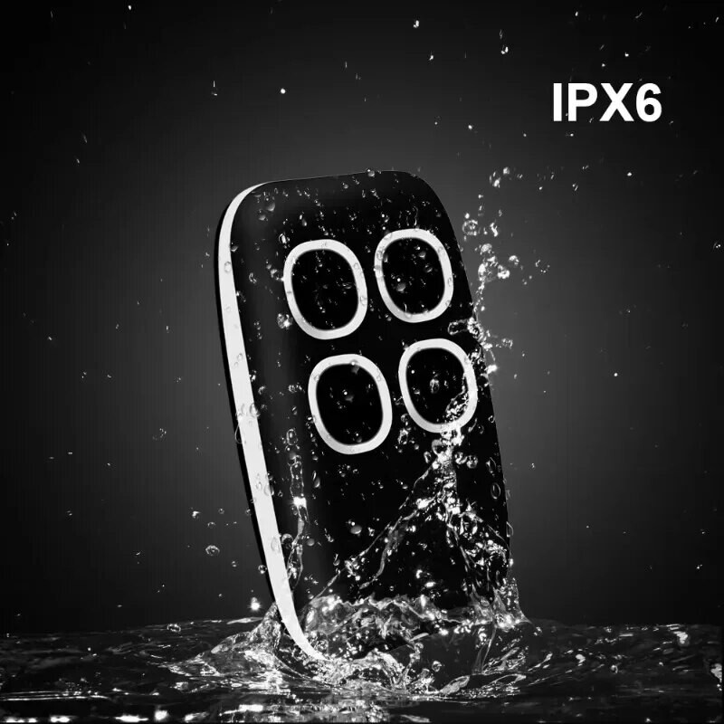 Garažna vrata RF daljinski upravljač Duplicirač 433MHz Code Grabber Clone Gate Key Fob Command Ručni odašiljač 4 tipke vodootporan