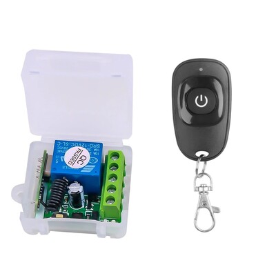 GERMA 433Mhz univerzalni prekidač za bežični daljinski upravljač DC 12V 1CH modul relejnog prijemnika RF EV1527 odašiljač koda za učenje