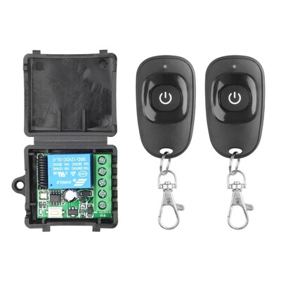 GERMA 433Mhz univerzalni prekidač za bežični daljinski upravljač DC 12V 1CH modul relejnog prijemnika RF EV1527 odašiljač koda za učenje