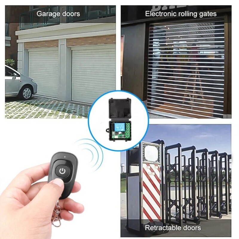 GERMA 433Mhz univerzalni prekidač za bežični daljinski upravljač DC 12V 1CH modul relejnog prijemnika RF EV1527 odašiljač koda za učenje