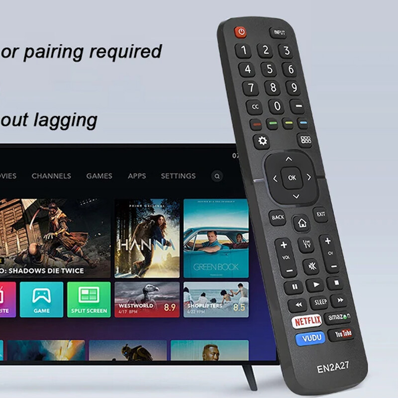 VISOKOKVALITETAN ABS DALJINSKI UPRAVLJAČ EN2A27 ZA HISENSE HD SMART TV VISOKOKVALITETAN ABS DALJINSKI UPRAVLJAČ EN2A27 ZA HISENSE HD SMART TV