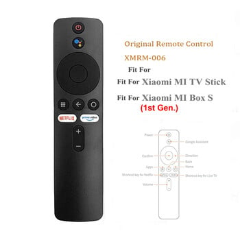 Για Xiaomi MI Box S Bluetooth Voice Remote Control XMRM-006 Smart TV Box MI TV Stick MDZ-22-AB MDZ-24-AA Google Assistant