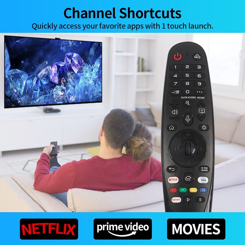 MR20GA AKB75855501 Magic nuotolinio valdymo pultas skirtas LGTV AN-MR650A AN-MR18BA AN-MR19BA skirtas Rx ZX WX serijos valdikliui NĖRA BALSO NĖRA PELĖS