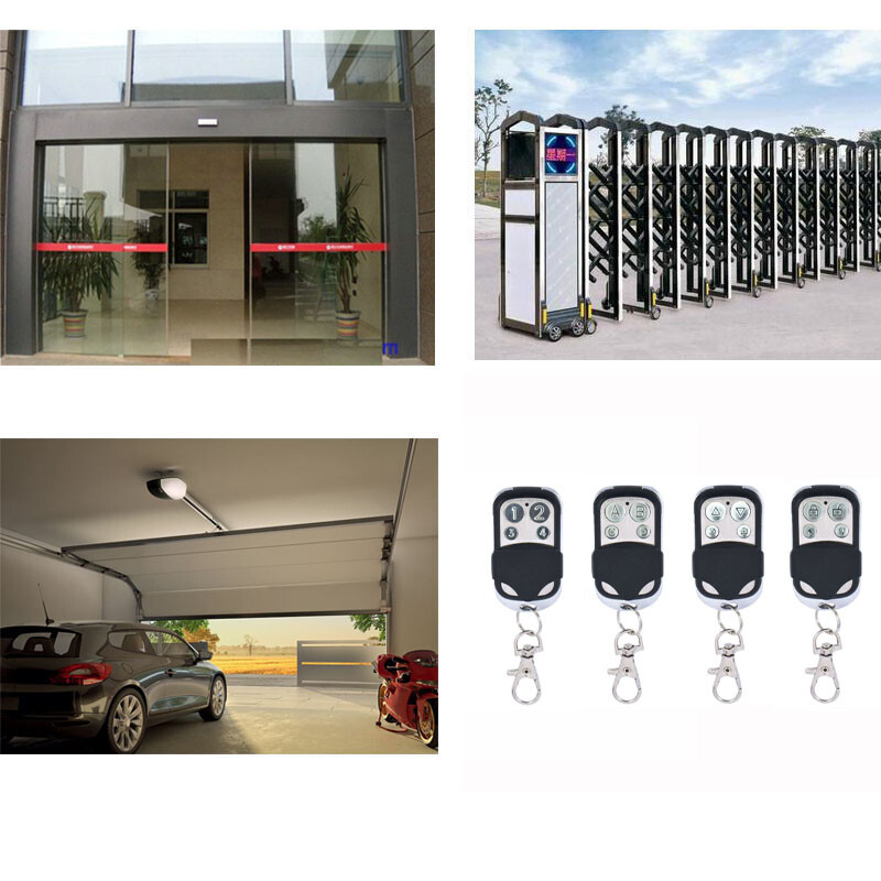 GERMA 433MHZ kaugjuhtimispult 4 kanaliga garaaživärava avaja kaugjuhtimispult paljundusaparaat kloonimiskoodi autovõti