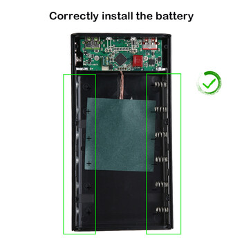 Θήκη DIY 6x21700 QC3.0 Battery Power Bank Θήκη 22,5 W Fast Charging Power Bank Θήκη κινητού τηλεφώνου Φορητός φορτιστής μπαταρίας