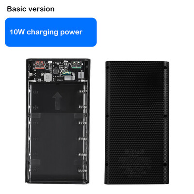 Направи си сам 6x21700 QC3.0 Батерия Power Bank Калъф 22,5 W Бързо зареждане Power Bank Калъф Мобилен телефон Преносимо зарядно устройство за батерии