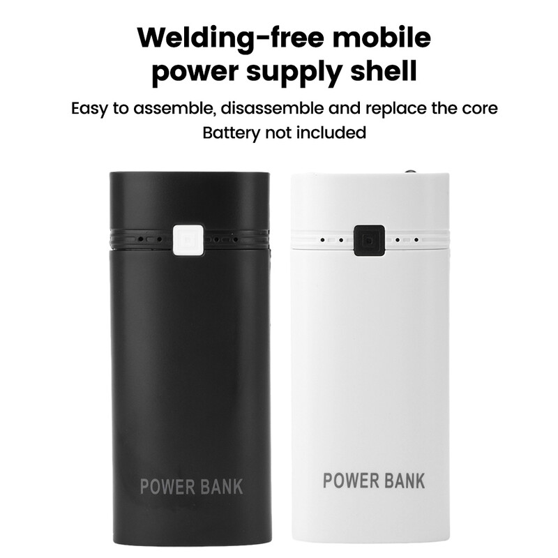 DIY 2x18650 prijenosna kutija za punjač baterija Power Bank Box Kit 5V 2A TYPE-C Kućište mobilnog napajanja Anti-Reverse Connection