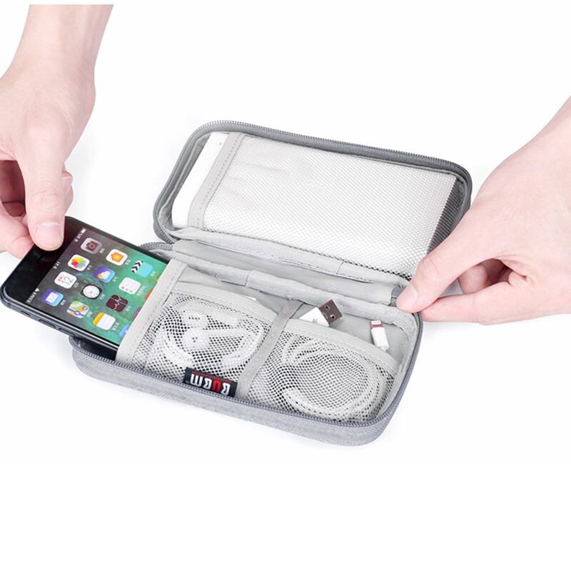 Izdržljiva poliesterska torbica Power Bank torbica za pohranu Mini prenosiva putna zaštitna torbica za nošenje za slušalice mobitela Data C