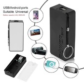 1/2 utora 18650 Power Bank torbica 5V 1A USB punjač baterije Kutija Mini Kit za pohranu DIY kutija za pametni telefon MP3 elektroničko punjenje