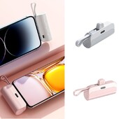 Carcasă portabilă pentru mini Power Bank DIY 1 slot 18650/21700/21650 Baterie Power Bank Shell Tip C Ieșire Carcasă sursă de alimentare de urgență