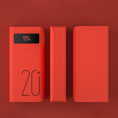 Leesésgátló tok Romoss Sense6ps+ Power Bank hordozható csúszásgátló védő, kézi izzadság elleni kopásálló 24BB