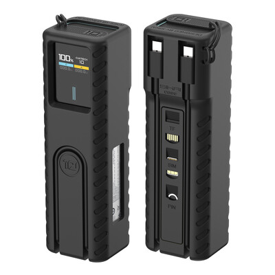 Silikonska torbica za CUKTECH No.10 Power Bank Brzi punjač Anti-Lost Sim Card Eject Pin Needle Torbica za pohranu USB C kabela Organizator