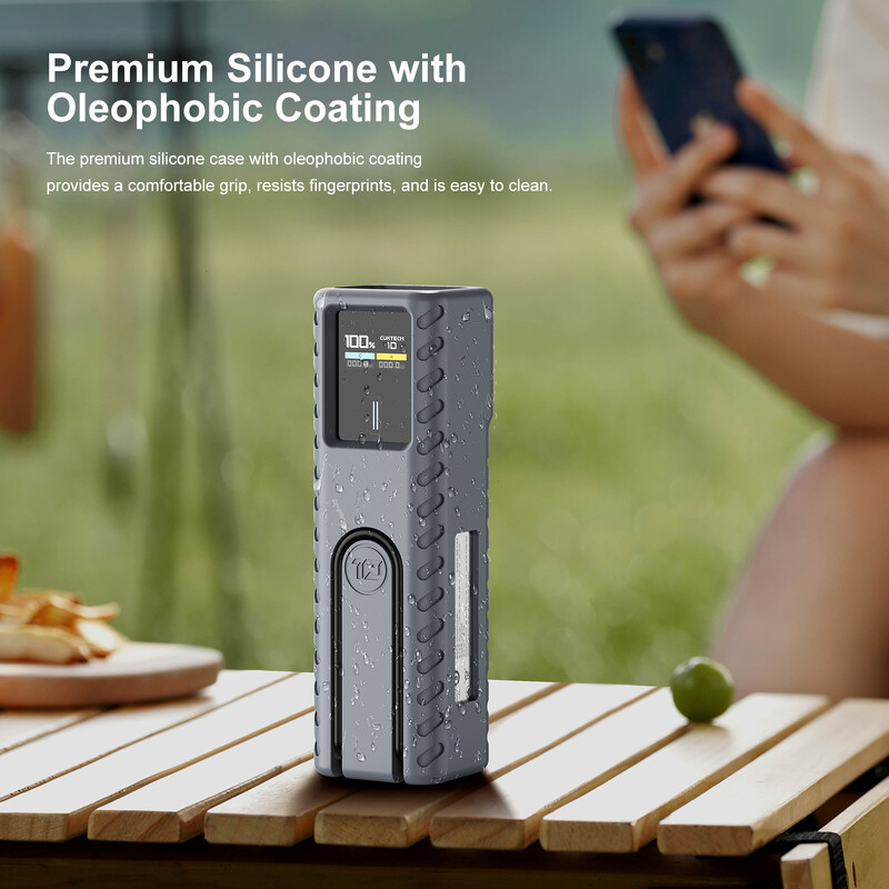 Silikonska torbica za CUKTECH No.10 Power Bank Brzi punjač Anti-Lost Sim Card Eject Pin Needle Torbica za pohranu USB C kabela Organizator