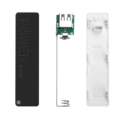 DIY TYPE-C 1 Section 18650 Power Bank Kit Θήκη φορτιστή μπαταρίας Φορητή Θήκη αποθήκευσης κιτ Power Bank USB Κιβώτιο τροφοδοτικού για φορητές συσκευές
