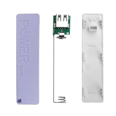 DIY TYPE-C 1 Section 18650 Power Bank Kit Θήκη φορτιστή μπαταρίας Φορητή Θήκη αποθήκευσης κιτ Power Bank USB Κιβώτιο τροφοδοτικού για φορητές συσκευές