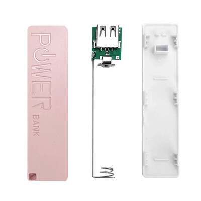DIY TYPE-C 1 Section 18650 Power Bank Kit Θήκη φορτιστή μπαταρίας Φορητή Θήκη αποθήκευσης κιτ Power Bank USB Κιβώτιο τροφοδοτικού για φορητές συσκευές