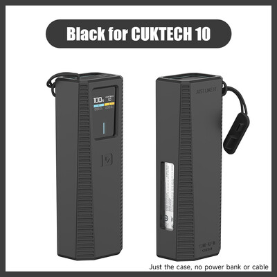 Silikonska torbica otporna na udarce za CUKTECH No.10 Power Bank 10000mAh Zaštitna torbica Power Bank otporna na prašinu za CUKTECH No.10