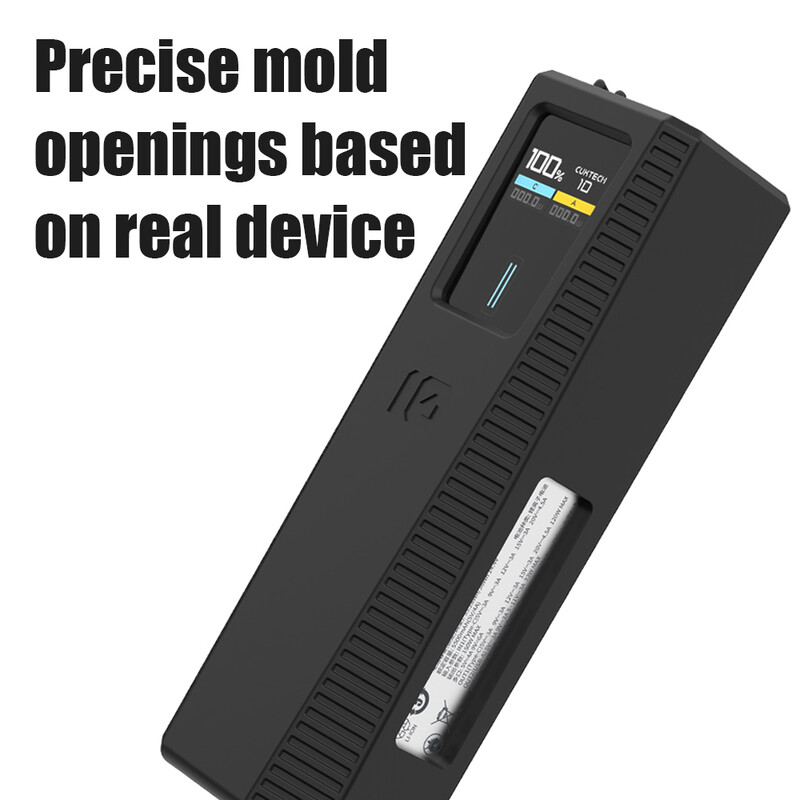 Silikonska torbica otporna na udarce za CUKTECH No.10 Power Bank 10000mAh Zaštitna torbica Power Bank otporna na prašinu za CUKTECH No.10