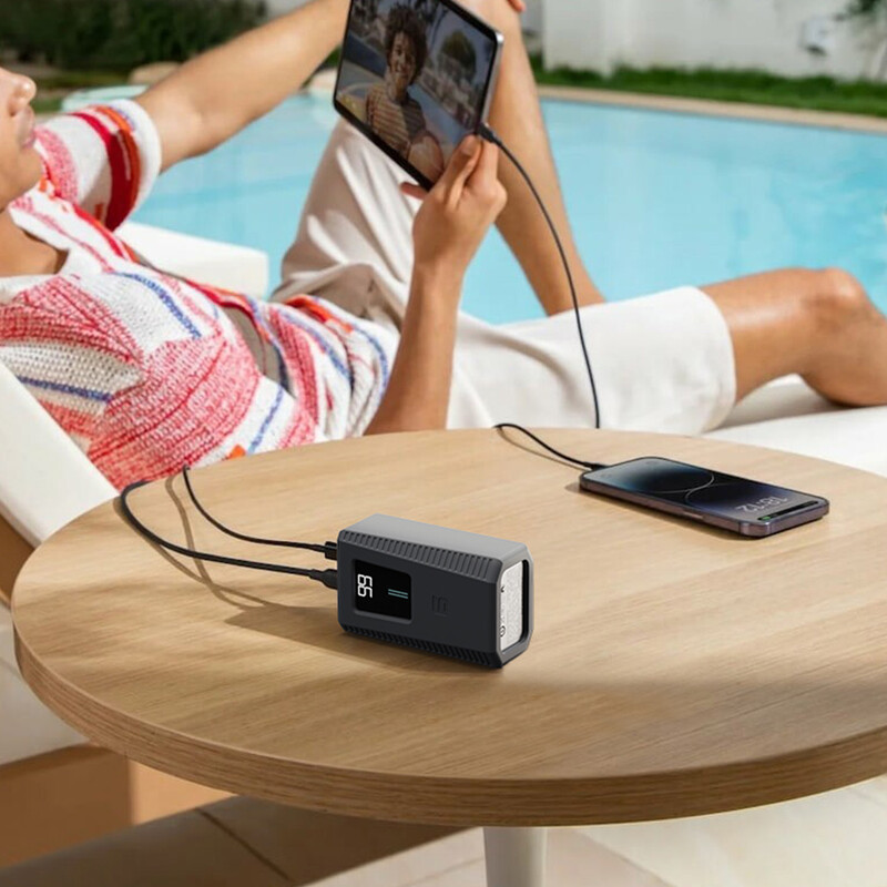 Silikonska torbica otporna na udarce za CUKTECH No.10 Power Bank 10000mAh Zaštitna torbica Power Bank otporna na prašinu za CUKTECH No.10