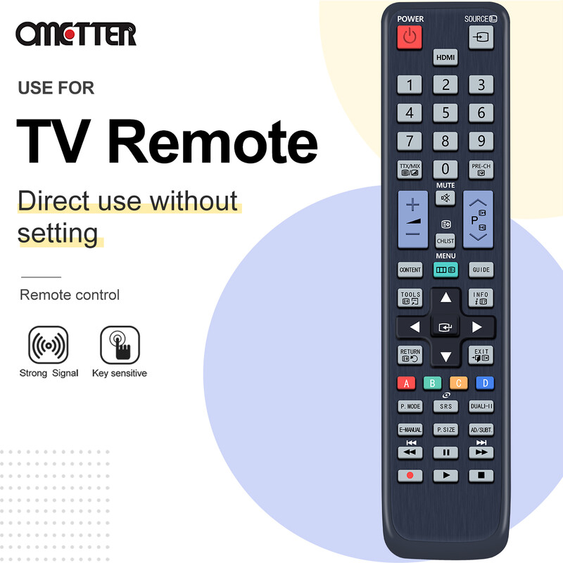 AA59-00465A Kaugjuhtimispult Samsungi telerile UA22D5000NM UA40D5500RM UA32D4000NMXRD UA46D5000PM HE40A HE46A T22A350 T27A550